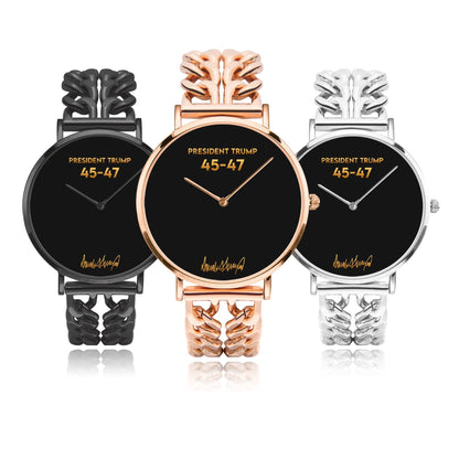 President Trump  45 - 47 Strap Quartz Watch