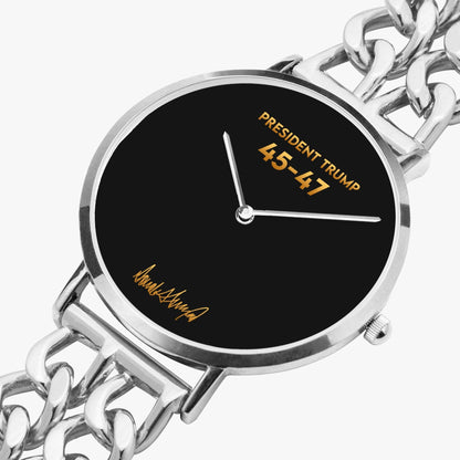 President Trump  45 - 47 Strap Quartz Watch